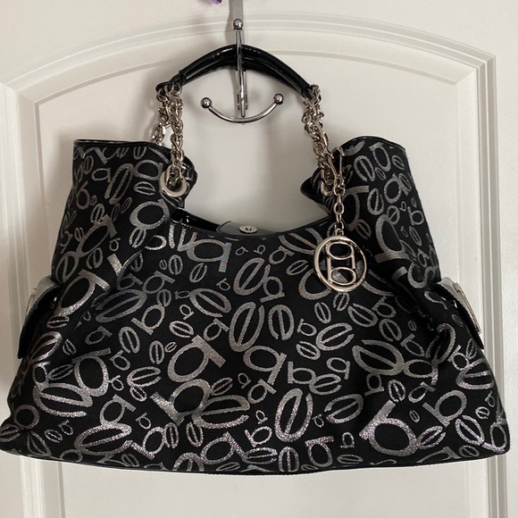 NWT BEBE SOHO LOGO TOTE - Picture 1 of 7